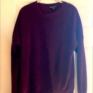 Maroon in color Athleta sweater